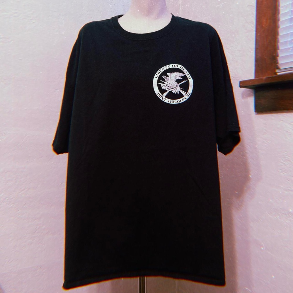 Black Graphic Men's T-Shirt